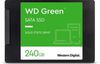 SSD|WESTERN DIGITAL|Green|240GB|SATA 3.0|SLC|Read speed 545 MBytes/sec|2,5"|MTBF 1000000 hours|WDS240G3G0A