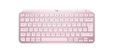 LOGITECH MX Keys Mini Membrane Wireless Backlit Keyboard (Pink) (US)