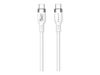 Hyper 2M Silicone 240W USB-C Charging Cable - White