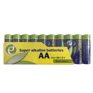 Gembird Alkaline batteries AA 10-pack