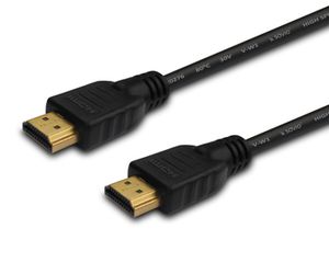 Savio CL-34 HDMI kabelis 10 m HDMI A tipo (standartinis) Juoda