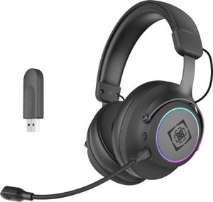 DELTACO GAMING DH440 RGB black wireless headphones 7.1 |USB