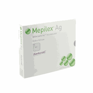 Mepilex Ag tvarstis 12,5 x 12,5 cm, N5
