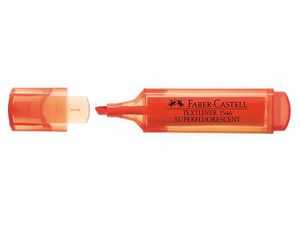 Teksto žymeklis Faber-Castell Superfluorecent, oranžinis