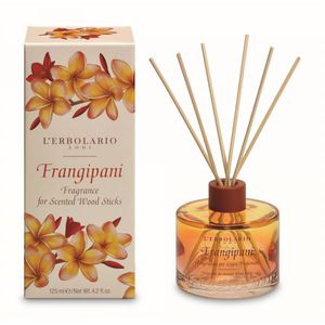 L'Erbolario Fragrance For Scented Wood Sticks Frangipani Namų kvapas, 125ml