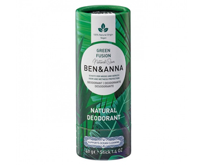 Pieštukinis dezodorantas NATURAL GREEN FUSION, 40 g, BEN & ANNA