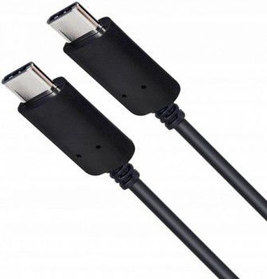 TB USB C - USB C Cable 1 m. black