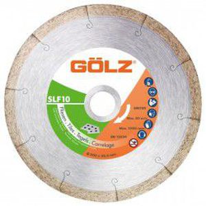 Deimantinis diskas keramikai GOLZ SLF10 Ø200x25,4mm