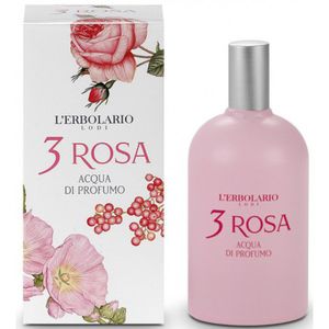 L'Erbolario 3 Rosa Eau de Parfum Purškiamas kvapusis vanduo, 50ml
