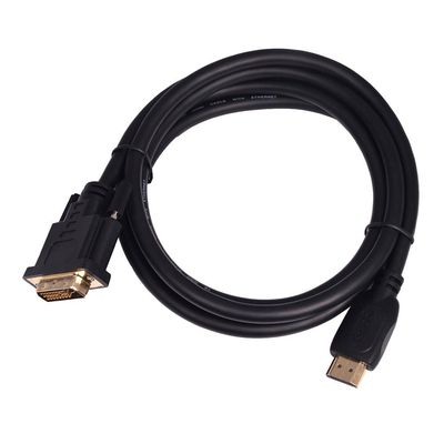 TB HDMI-DVI Cable 1.8 m. gold platted, DVI 24+1