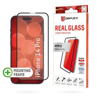 Apple iPhone 14 Pro Real 3D Screen Glass By Displex Black