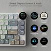 Royal Kludge RK N80 RGB Pearly Dawn wireless keyboard |75%, Hot-swap, Red switches, US