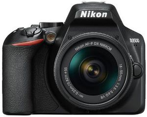 Nikon D3500 + AF-P DX Nikkor 18-55mm f/3.5-5.6G VR - Demonstracinis (Expo) - Baltoje dėžutėje (White box)