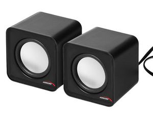 Audiocore AC870 B 2 krypčių 3 W Juoda, Pilka Vielinis