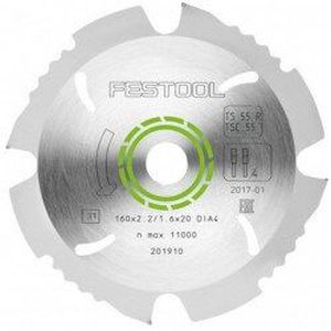 Deimantinis pjovimo diskas FESTOOL 160x2,2x20 DIA4