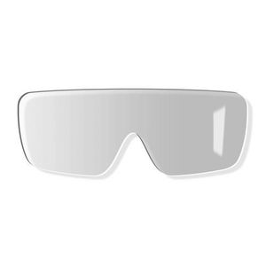 Linzė akiniams UVEX 9301, skaidri