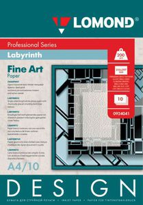 Fotopopierius Lomond Fine Art Paper Design Labyrint Blizgus 200 g/m2 A4, 10 lapų