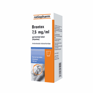 Brontex 7,5 mg/ml geriamieji lašai 100 ml