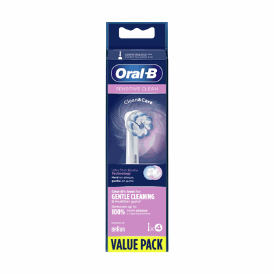 ORAL B Sensitive dantų šepetėlio galvutės N4