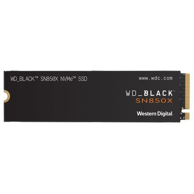 SSD|WESTERN DIGITAL|Black SN850X|2TB|M.2|PCIE|NVMe|Write speed 6600 MBytes/sec|Read speed 7300 MBytes/sec|2.38mm|TBW 1200 TB|WDS200T2X0E