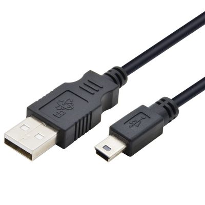 TB Cable USB - Mini USB 1m. black