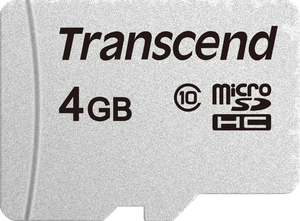 TRANSCEND SILVER 300S MICROSD UHS-I U3 (V30) R95/W45 4GB