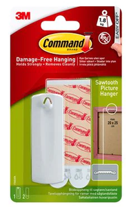 3M COMMAND PICTURE HANGER FOR SAWTOOTH HANGERS