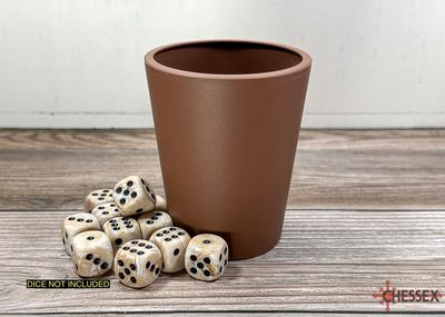 Chessex Flexible Dice Cup Brown