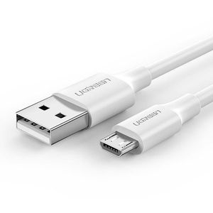 UGREEN USB 2.0 A to Micro USB Cable Nickel Plating 0.5m (White)