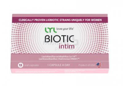 Maisto papildas LYL BIOTIC intim moterų intymiai sveikatai kapsulės N15