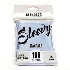 Sleevy STANDARD – Clear (100 sleeves)