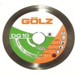 Deimantinis diskas keramikai GOLZ DG10 125x22.2mm