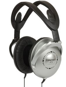 Koss Headphones UR18 Headband/On-Ear, 3.5mm (1/8 inch), Silver, Noice canceling,