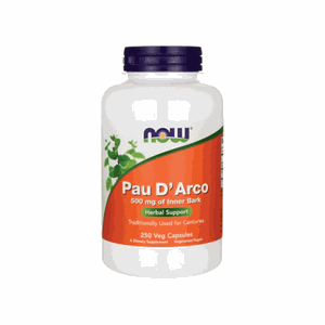 NOW 500 mg kapsulės Pau D'Arco N250 