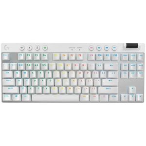 Logitech G Pro X TKL Lightspeed Wireless White Mechanical Keyboard |US, TACTILE SWITCHES