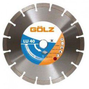 Deimantinis diskas betonui GOLZ LU40 230x22.2mm
