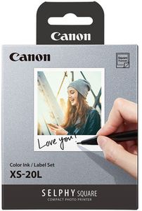 CANON COLOUR INK/LABEL SET XS-20L