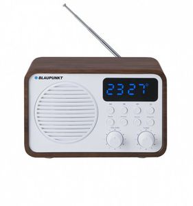 Portable radio FM PLL Bluetooth SD/USB/AUX/Clock/Alarm with battery