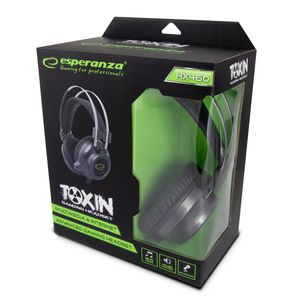 Esperanza Stereo gaming hedaphones with microphone toxin