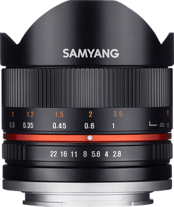 SAMYANG 8MM F/2.8 UMC FISHEYE II SONY E BLACK