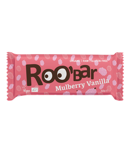 Ekologiškas batonėlis su šilkmedžiu ir vanile – Roobar