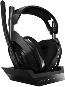 Astro A50 Wireless 7.1 + Base Station (Black/Silver) | PS4/PS5, PC