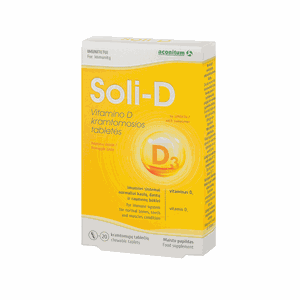 SOLI-D kramtomosios tabletės N20 