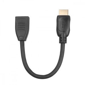 Cable HDMI F-M 15 cm v2.0 extension cord