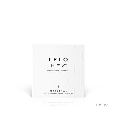 Lelo - HEX Original Prezervatyvai 3 pakuotės