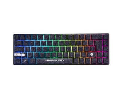 Higround BLACKICE Base 65 Hotswap Mechanical Gaming Keyboard - ISO UK [White Flame]