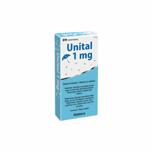 Unital 1 mg melatonino tabletės N20
