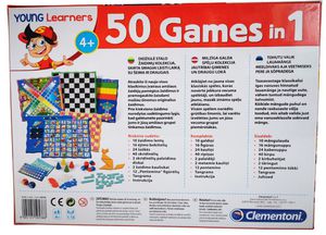 50 Stalo žaidimų rinkinys Clementoni 50538