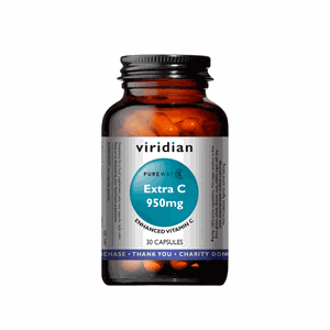 VIRIDIAN kapsulės EXTRA C 950 mg N30
