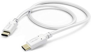 Hama charging-/ Datacable USB Type-C to Type-C 1m white